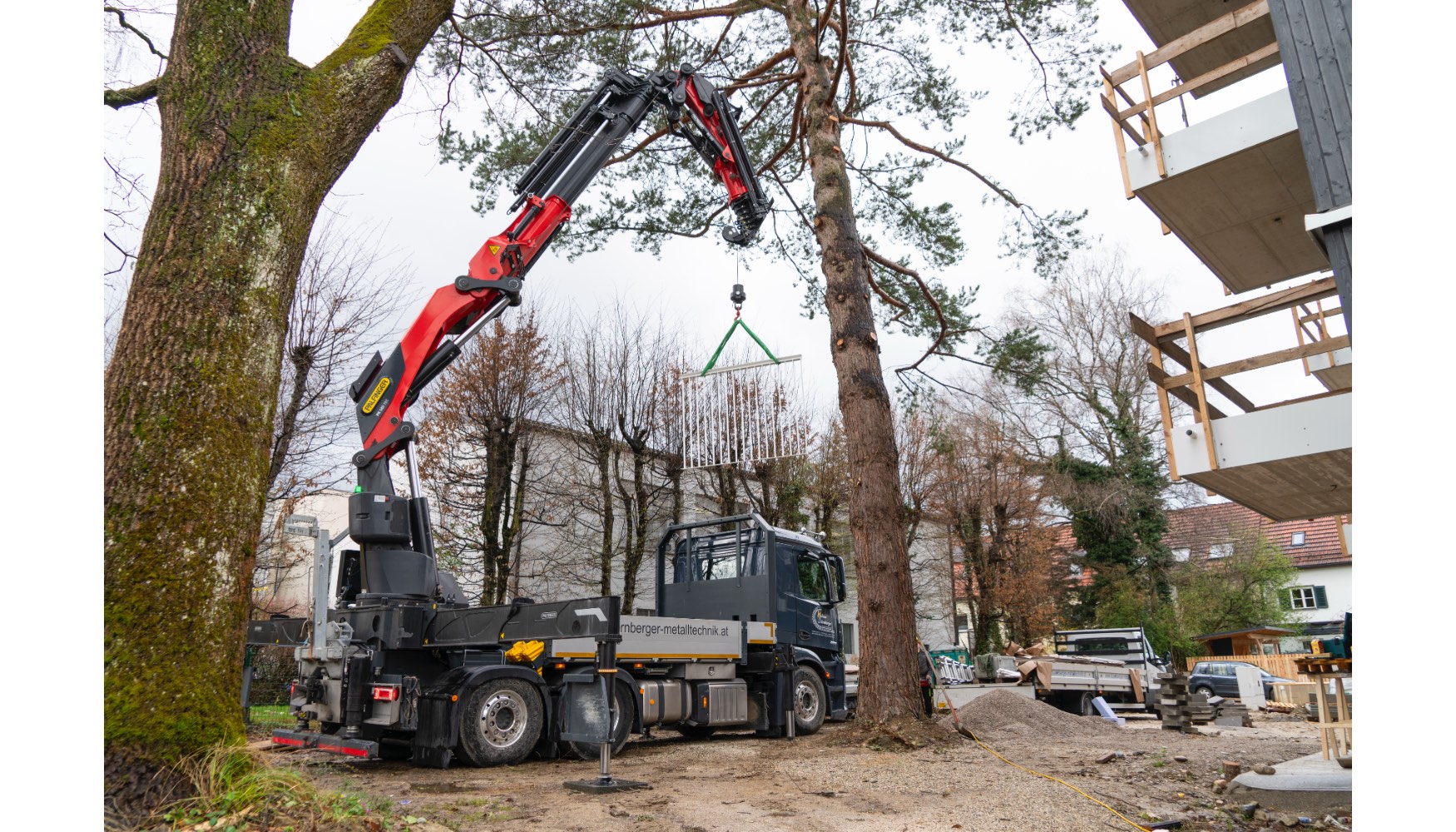 Gra PK 580 TEC de Palfinger, en accin