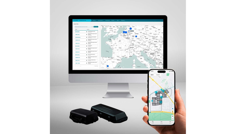 La solucin de localizacin de activos procede del proveedor alemn SmartMakers...
