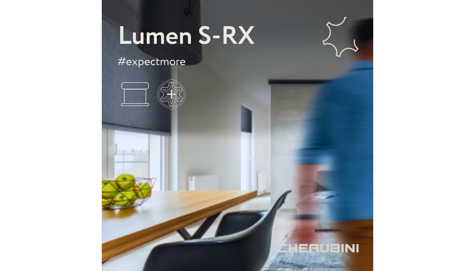 El kit de motorizacin Lumen RX, alimentado por energa solar, permite automatizar persianas...