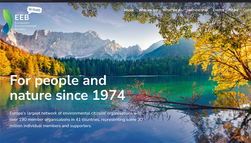 La EEB es la mayor red europea de ONG medioambientales