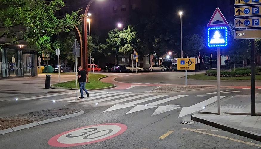 La actuaci�n, que se llev� a cabo desplegados durante dos meses de trabajo, abarc� cerca de cien pasos de cebra