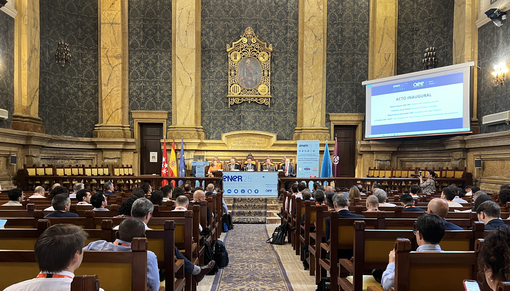 Acto de inauguraci�n de iENER25