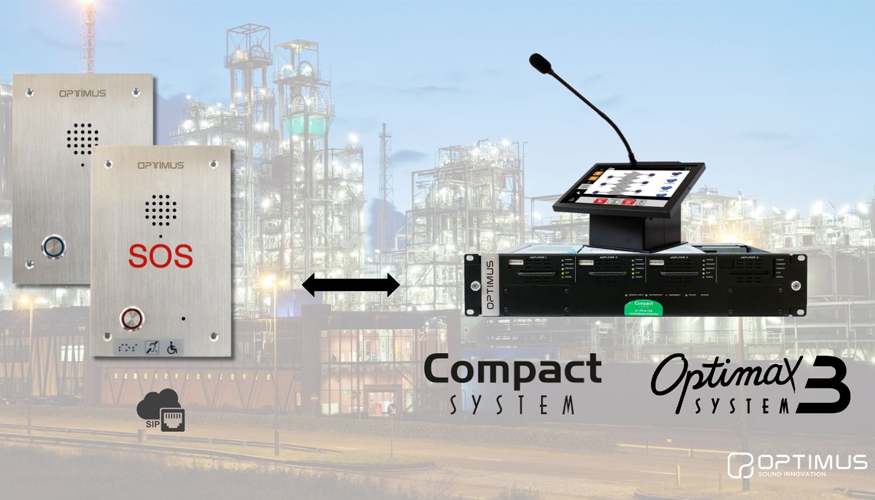 La integracin SIP forma parte de la evolucin constante de las plataformas COMPACT y OPTIMAX