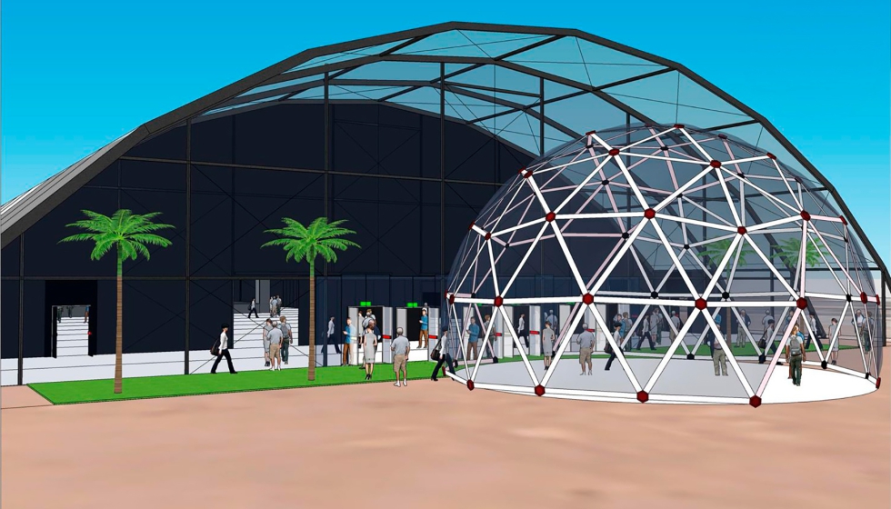 Render de The Garage que ofrece un espacio polivalente con una iluminaci�n esc�nica y soluciones audiovisuales de �ltima generaci�n...