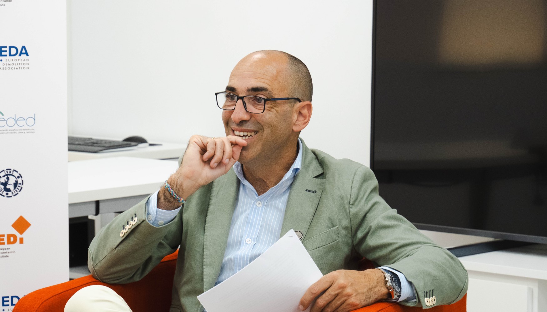 Jos Fernndez Gil, director general de Lezama Demoliciones...