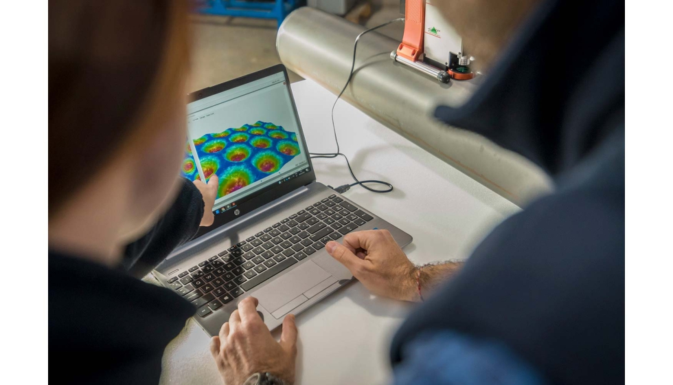 Medicin volumtrica de rodillos cermicos