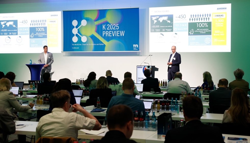 Apresentao durante a K-Preview. Messe Dsseldorf / ctillmann
