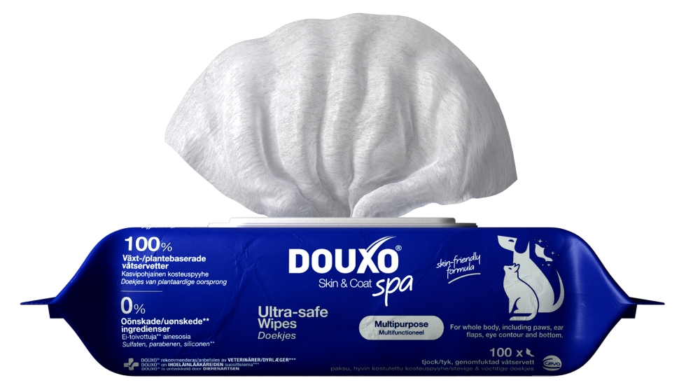 Toallitas multiusos para perros y gatos