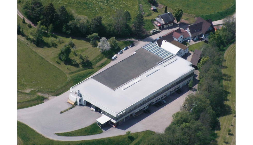 Instalaciones de Mayer, en Lo�burg-Lombach, en plena Selva Negra (Alemania)