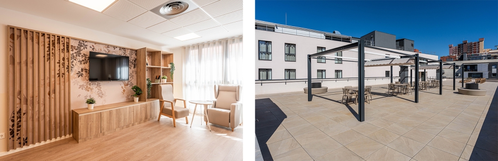 Las zonas comunes contribuyen a fomentar las relaciones sociales entre los usuarios