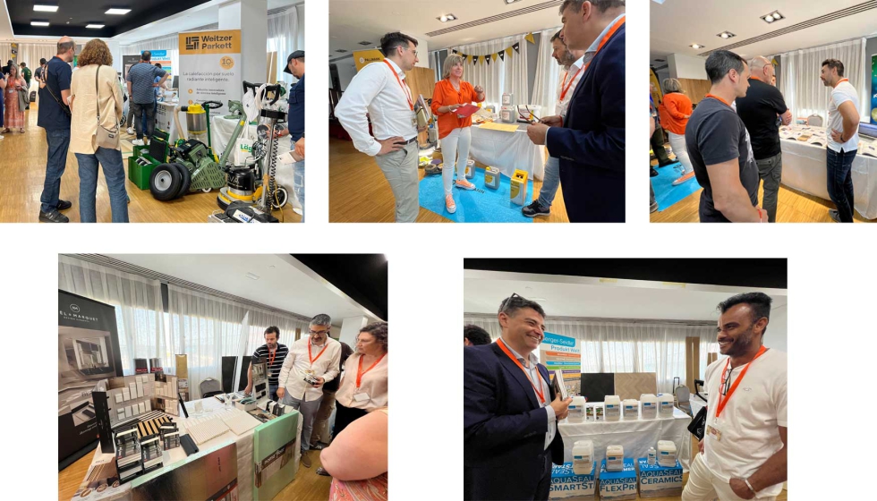 La jornada incluy� un espacio expositivo para las empresas patrocinadoras