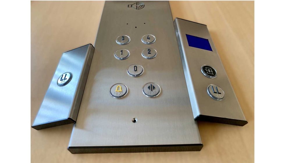 Entre las ltimas novedades presentadas por JMT destacan las botoneras con un acabado ms esttico y funcional