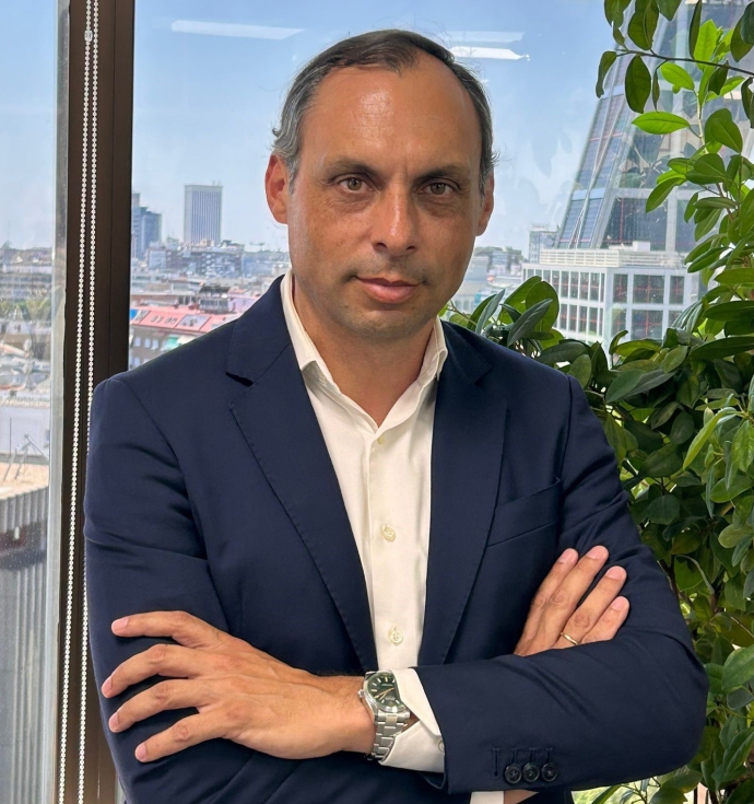 Juan Pablo Llobet, en la sede corporativa de Grupo Fertiberia en Madrid