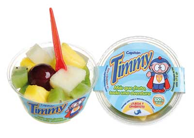 Fruta troceada del Capitn Timmy