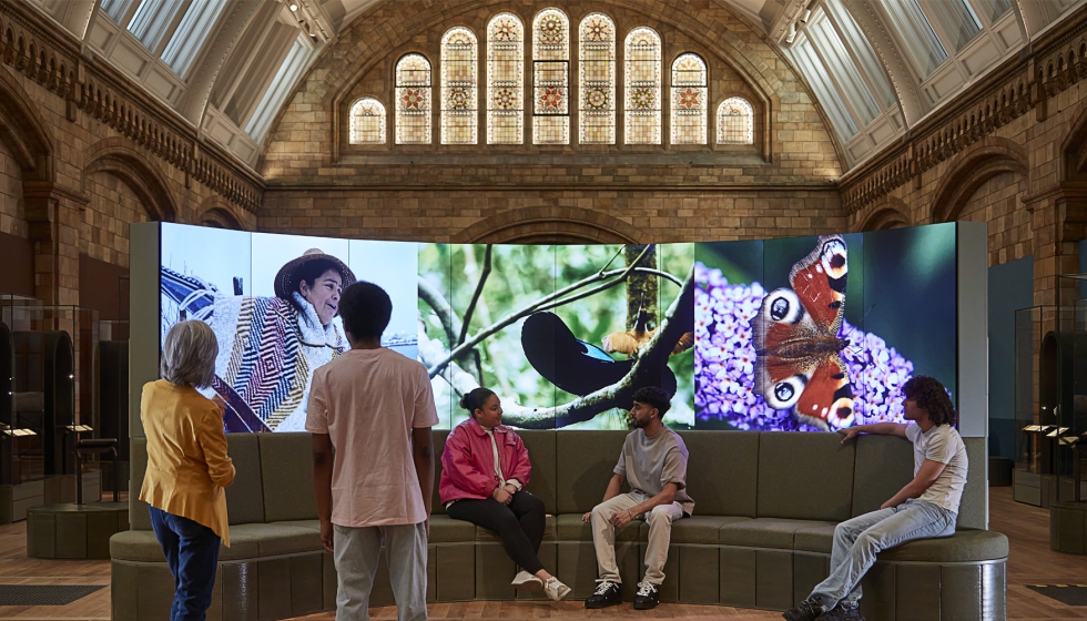 Todo el proceso se planific con precisin para minimizar los residuos de material y minimizando el impacto en el histrico edificio del museo...