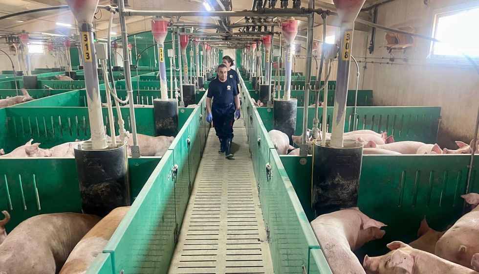 Visita de Rafael S�ez, director del ITACyL, a Proinserga