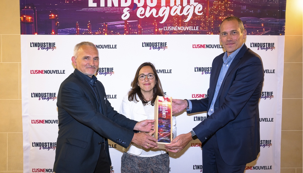Entrega del premio �Troph�e de l�Industrie s�engage 2025� a Proceso Innovador de Basf Coatings