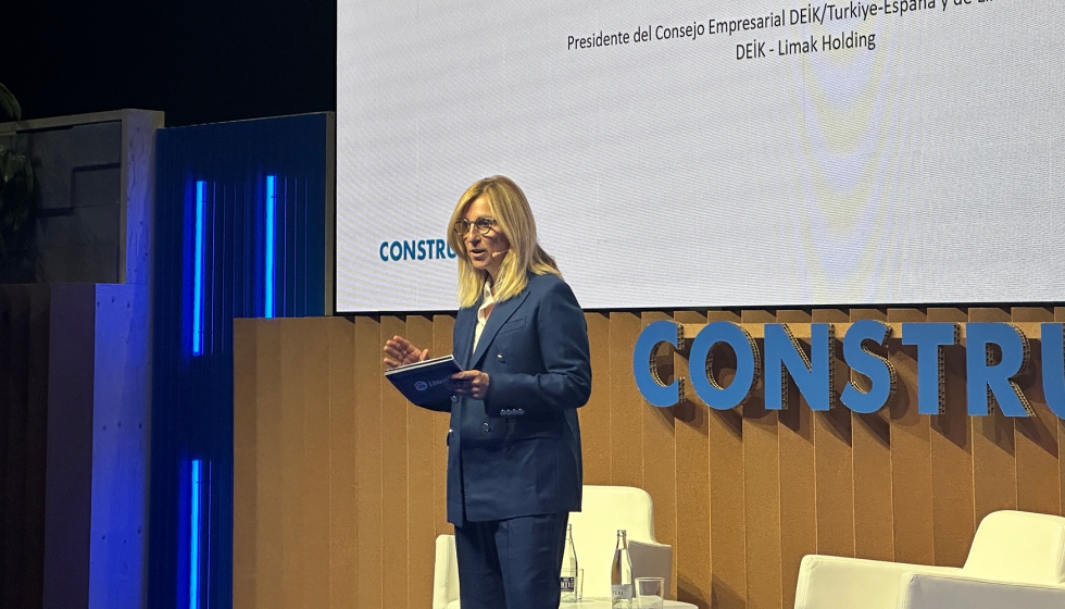 La presidenta del consejo empresarial Deik/Turkye-Espa�a y de Limak Holding, Ebru �zdemir...