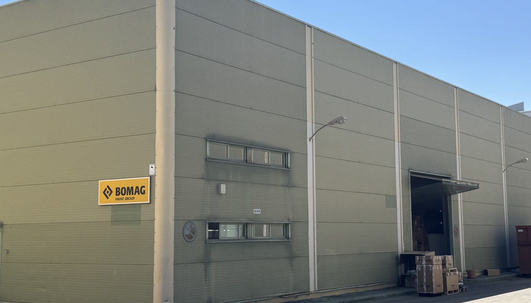 Bomag Ibrica cuenta en su almacn de Madrid con un inventario de recambios cercano a los 600.000 euros