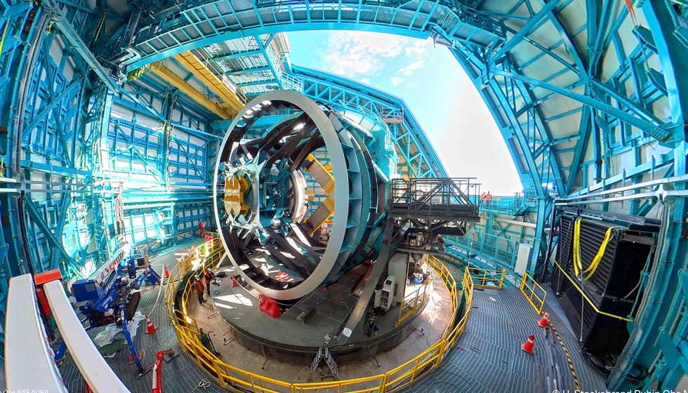 Tekniker dise e implement sistemas clave de control para el telescopio Rubin...