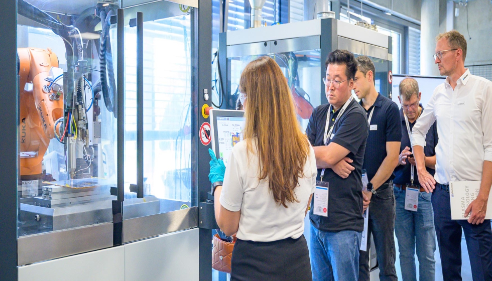Las jornadas ofrecieron presentaciones tcnicas y talleres prcticos en la sede de Plasmatreat en Steinhagen...