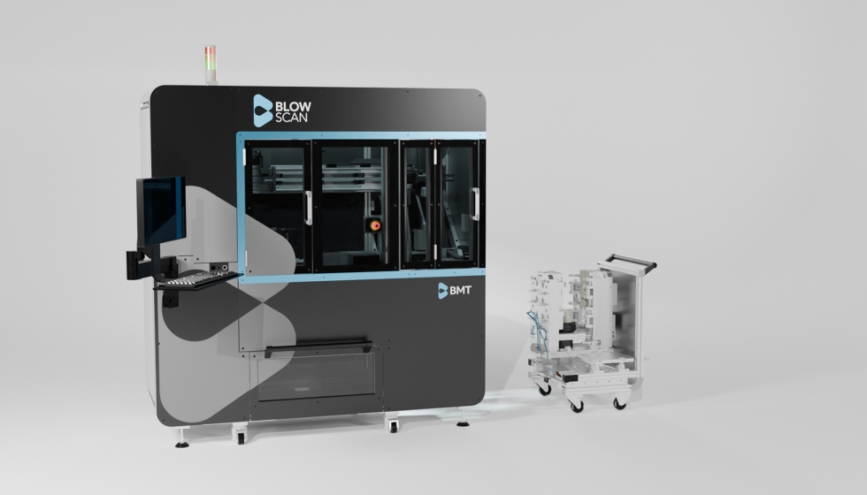 BlowScan facilita la validacin de materiales y geometras sin interferir con la produccin industrial