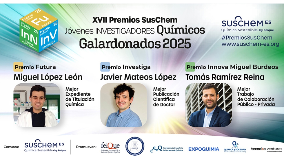 El jurado de los Premios SusChem 2025 destac el alto nivel de las candidaturas y la proyeccin del talento joven en qumica...