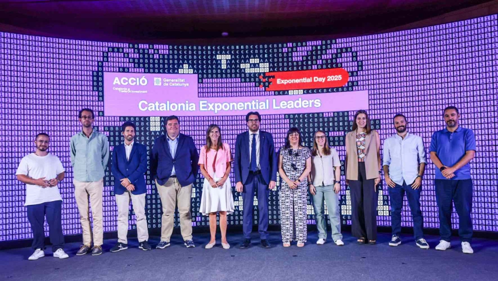 El reconocimiento a los Exponential Leaders tuvo lugar en el WTC de Barcelona, con la presencia del conseller Miquel S�mper...