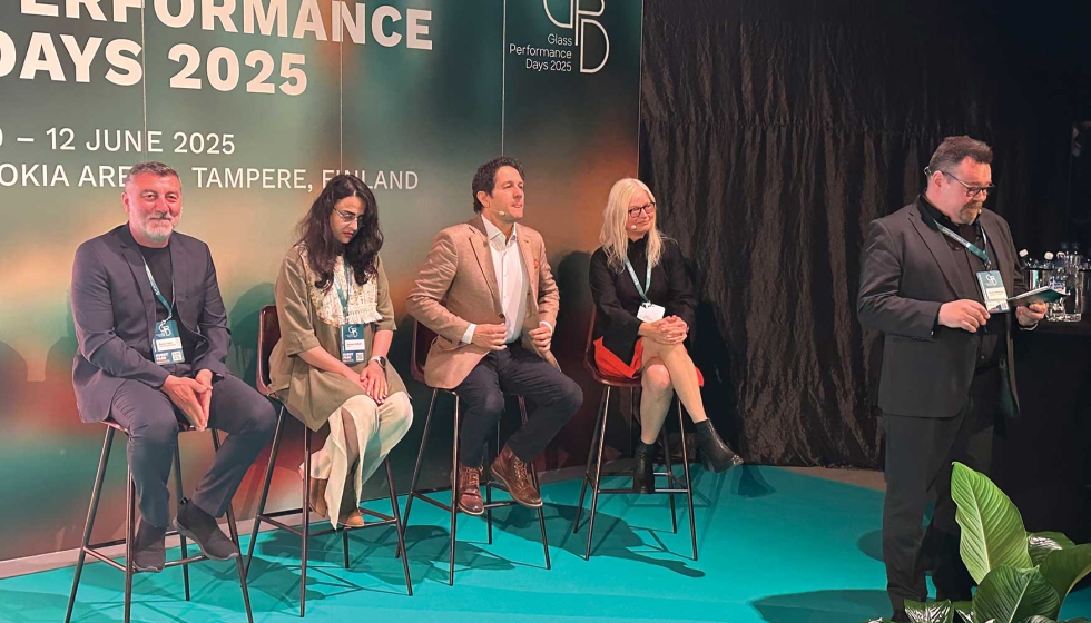 Un instante del debate sobre circularidad en la sesin de apertura de GPD 2025...