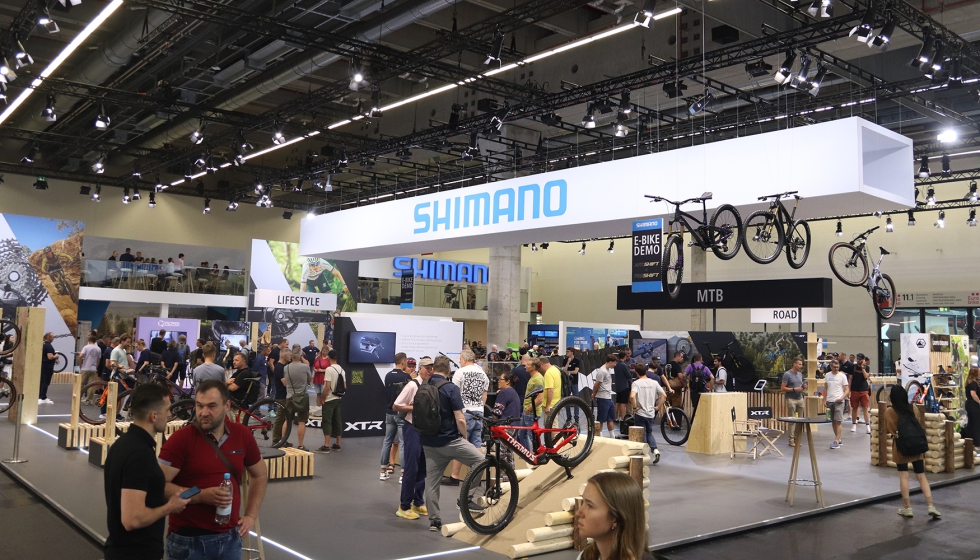En el stand de Shimano pudimos ver de primera mano muchas de las grandes novedades de la marca, como el XTR o el QAuto