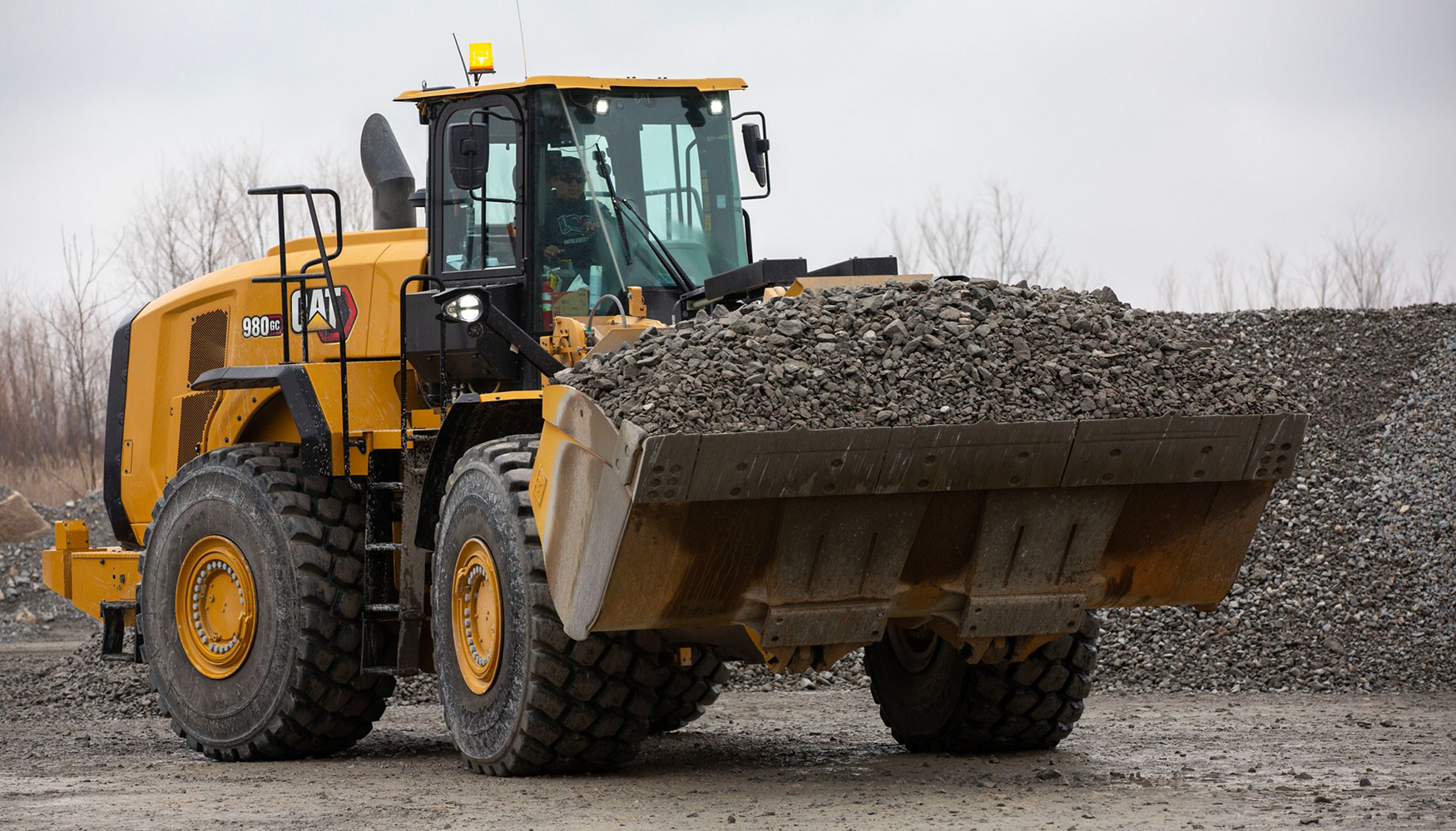 Nueva pala cargadora de ruedas Cat 980 GC