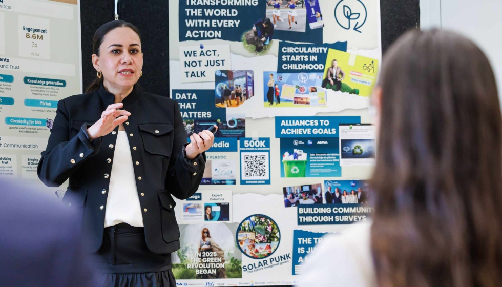 Sandra Gazca present� las actividades de la campa�a Vida Circular, centrada en M�xico y Centroam�rica