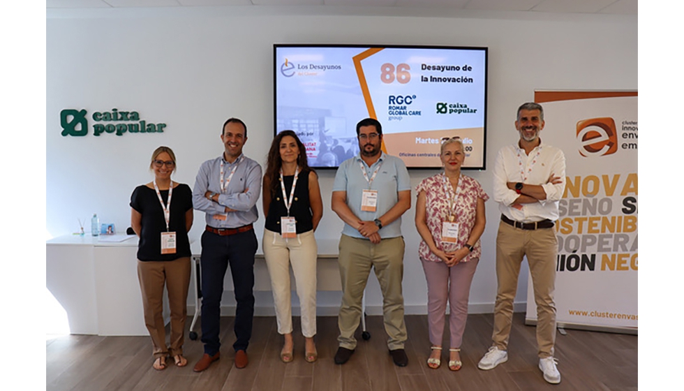 Romar Global Care comparti� sus avances en sostenibilidad con representantes del sector del envase y embalaje durante un desayuno organizado por el...