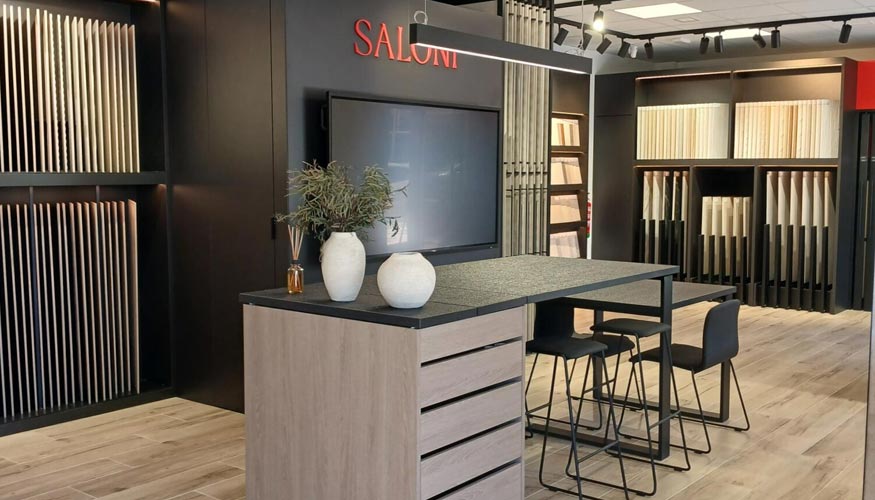 Imagen del nuevo espacio cer�mico de Saloni en Marbella