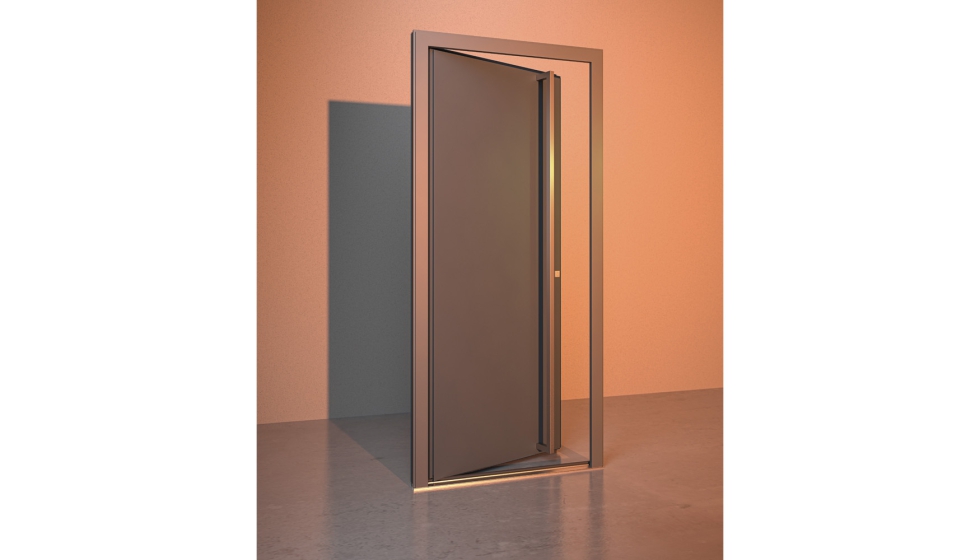 La coleccin de puertas Collection_01, de Finstral, rene una serie de motivos pensados especficamente para la impresin digital sobre vidrio...