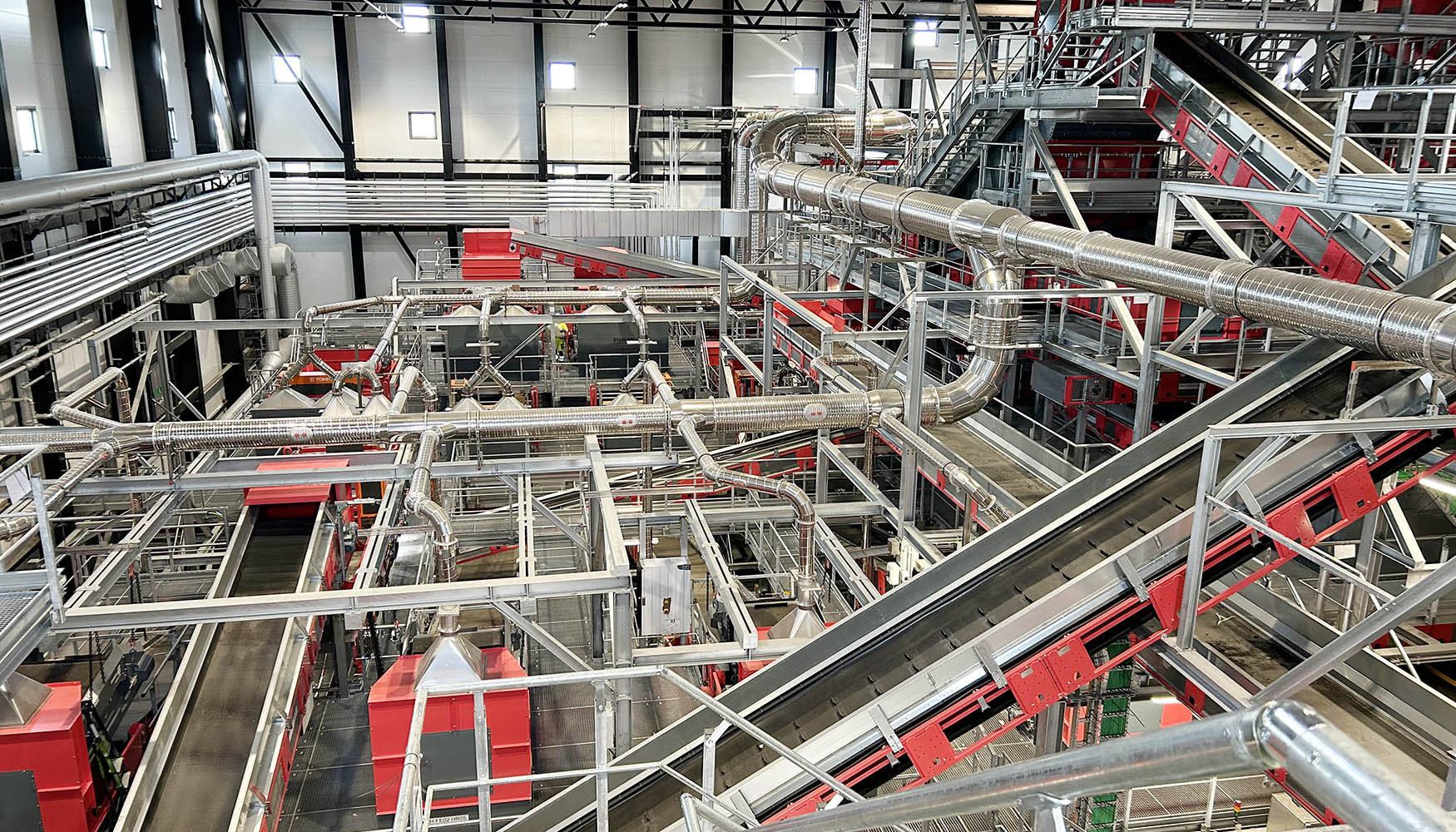 La instalaci�n cuenta con un sistema intermedio de pesaje para la fracci�n resto...