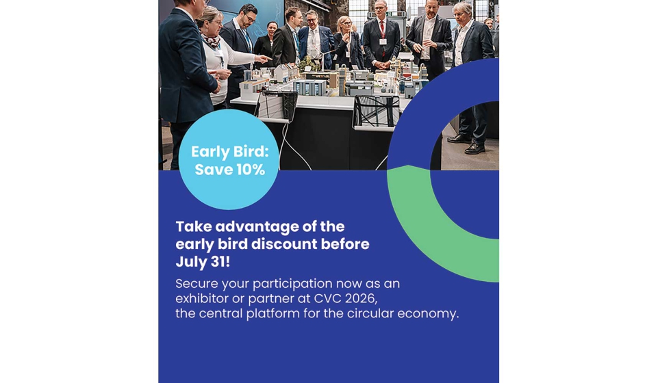 La Circular Valley Convention 2026 reforzar su papel como feria internacional de referencia en soluciones para la economa circular...