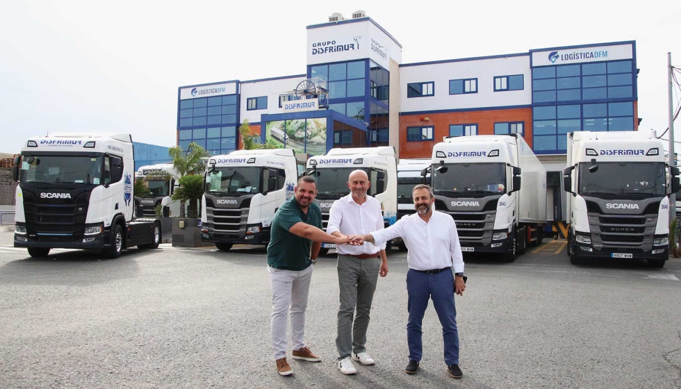 La colaboracin entre Disfrimur y Scania refuerza el compromiso de ambas compaas con un transporte ms limpio y...