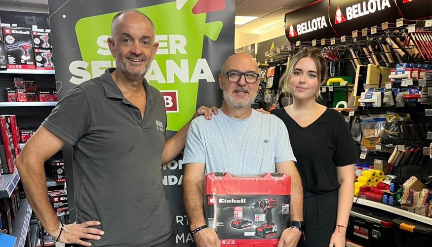 Taladro para un cliente de BdB El Gero (Pedralba, Valencia)