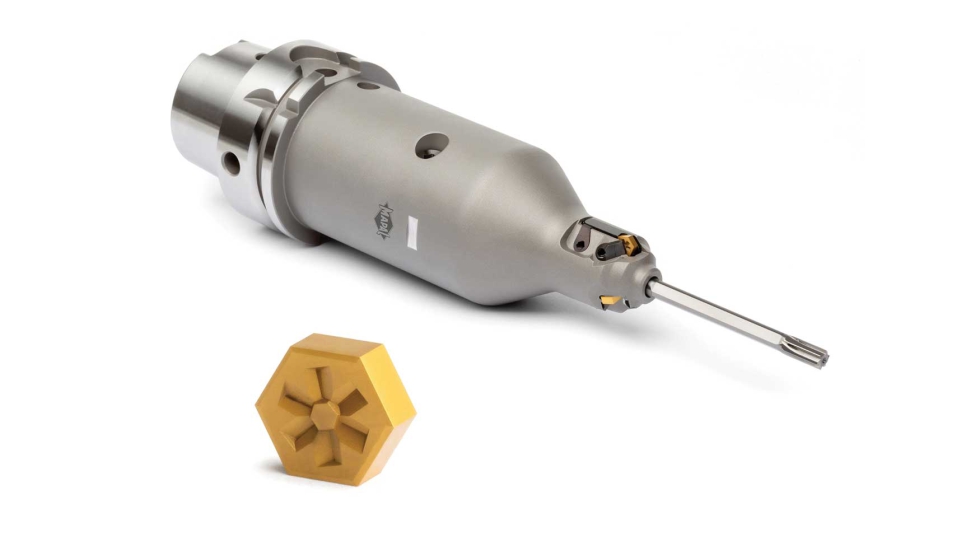 Las placas intercambiables HNHX tienen al menos doce filos de corte...