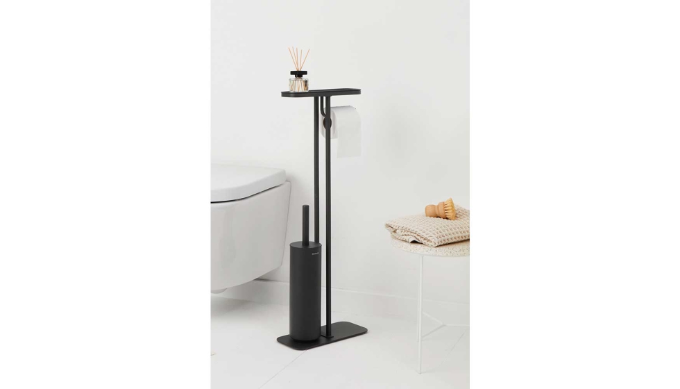 Mayordomo de aseo de la colecci�n Mindset de Brabantia en color Mineral Inifinity Grey