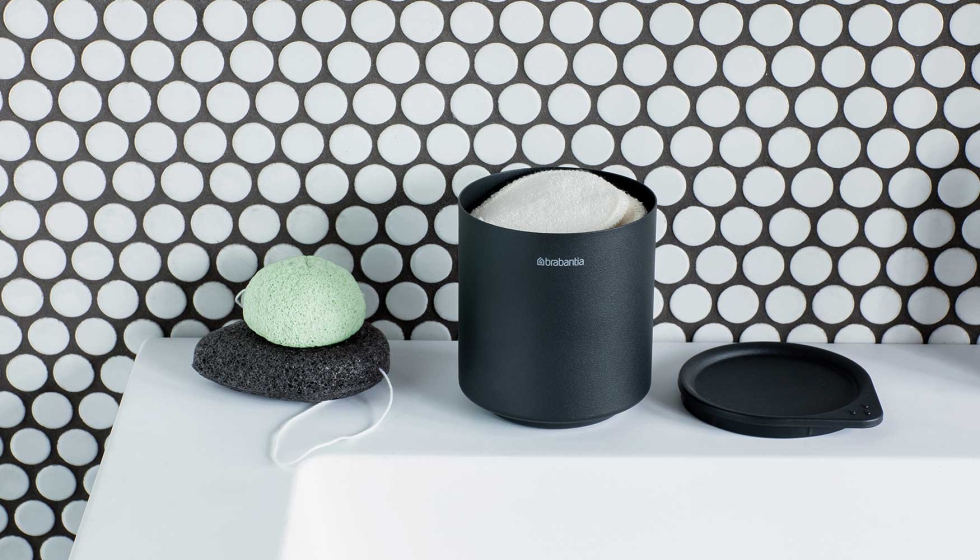 Bote de almacenaje de la colecci�n MindSet de Brabantia en acabado Mineral Infinity Grey