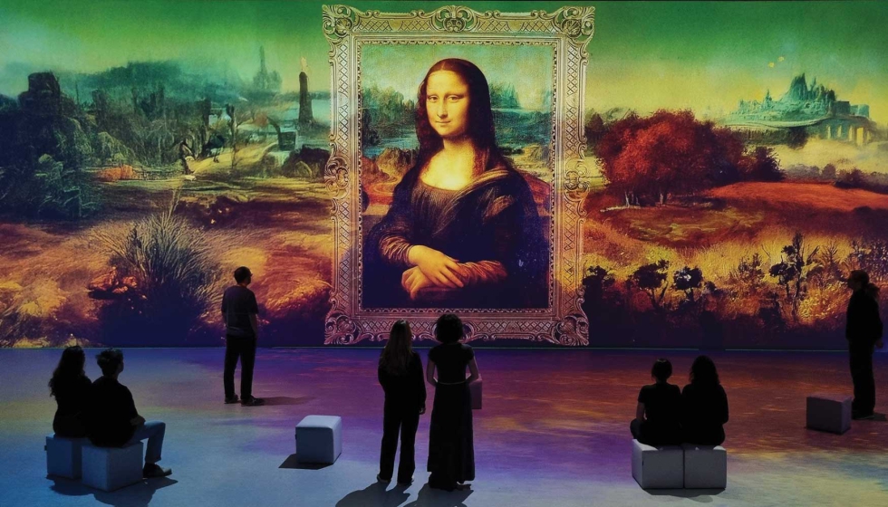 Imagen del pr�ximo proyecto de Layers of Reality: Leonardo vs Michelangelo que se estrenar� en Ideal Barcelona en septiembre...