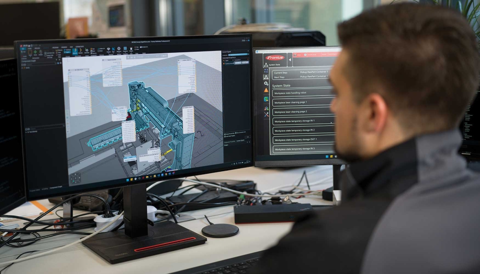 Puesta en marcha virtual con el software de programacin y simulacin offline Fronius Pathfinder...