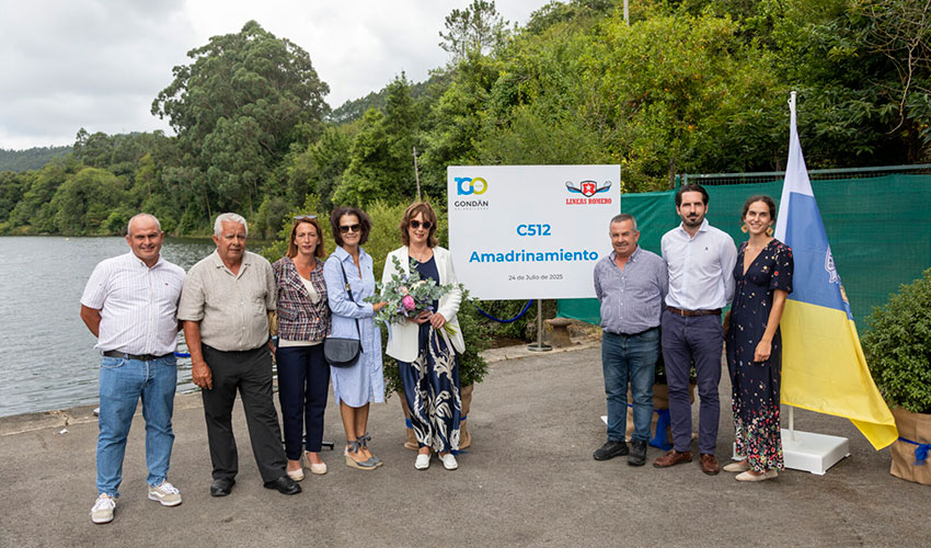 Amadrinamiento del ferry express 'Luis R'