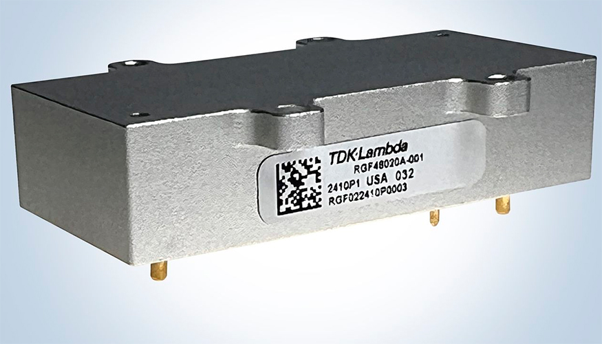 Los nuevos modelos TDK-Lambda RGF de 80 Vdc y 20/40 A ayudan a reducir las emisiones conducidas en modo diferencial...