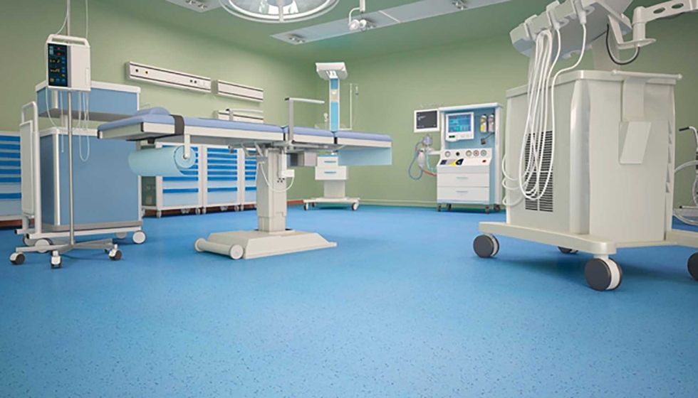 Suelo conductivo Atlas ESD para quir�fanos