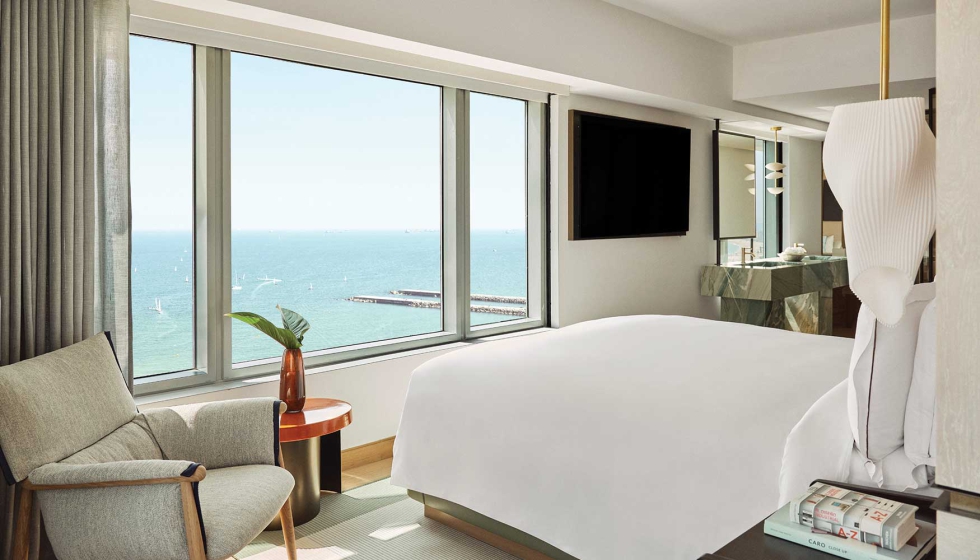 Hotel Arts renueva sus estancias ofreciendo un homenaje a la ciudad de Barcelona