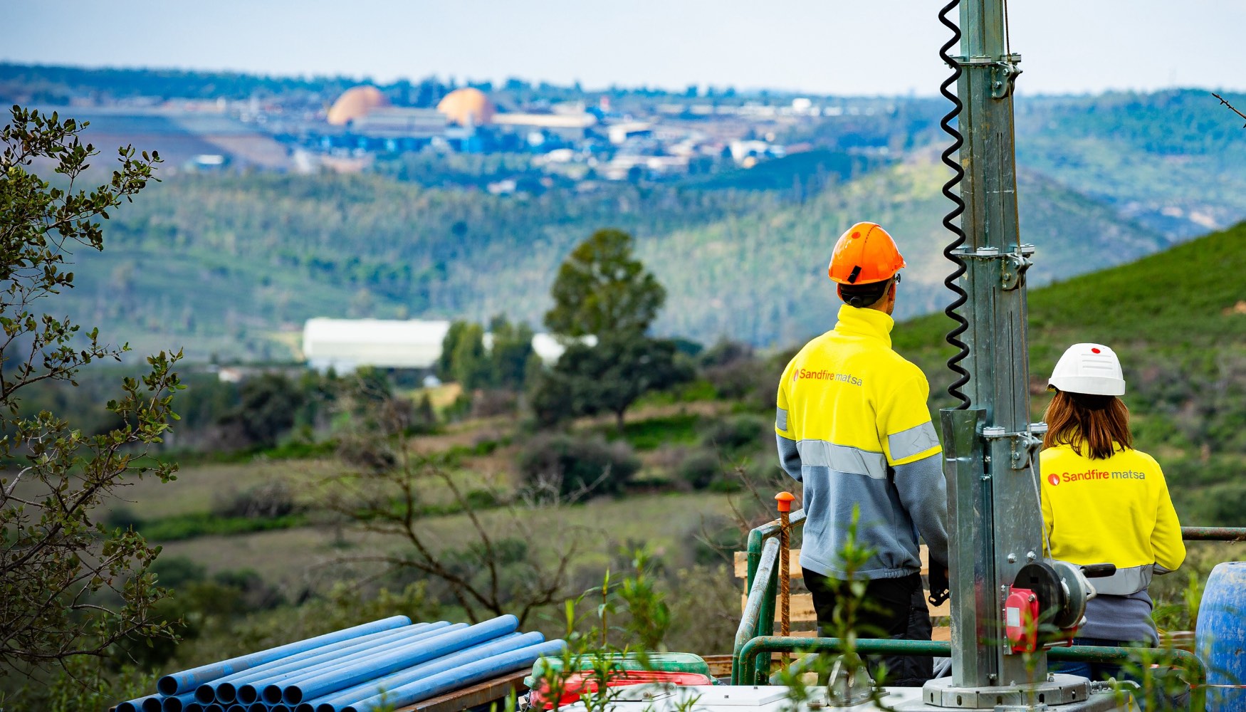 Trabajos de exploracin de Sandfire MATSA