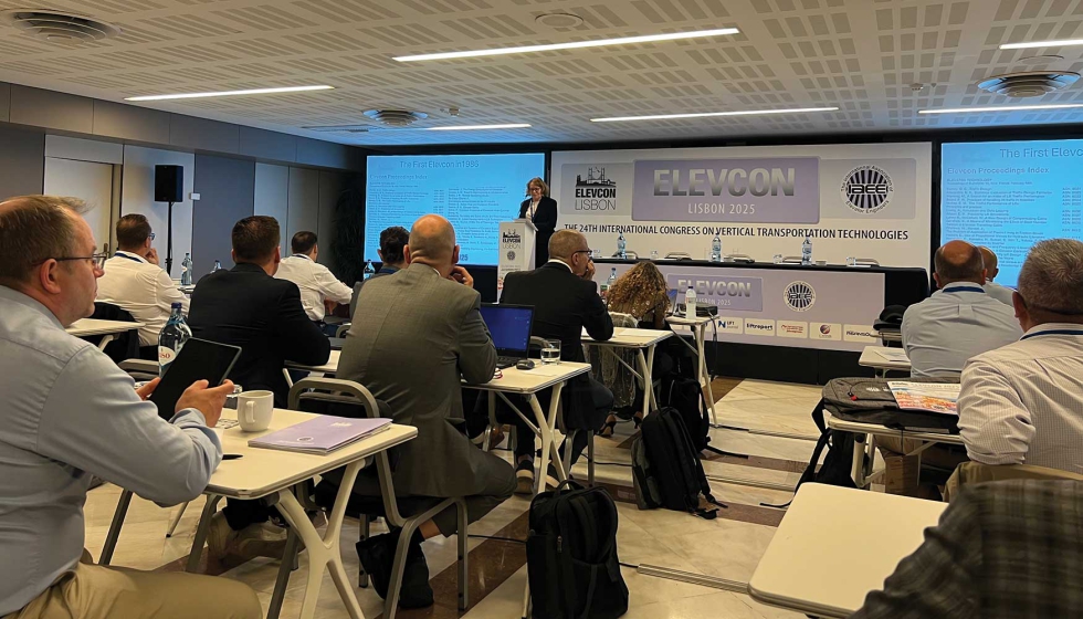 Dr. Marja-Liisa Siikonen, presidenta de la IAEE, fue la encargada de dar la bienvenida a los asistentes al congreso...